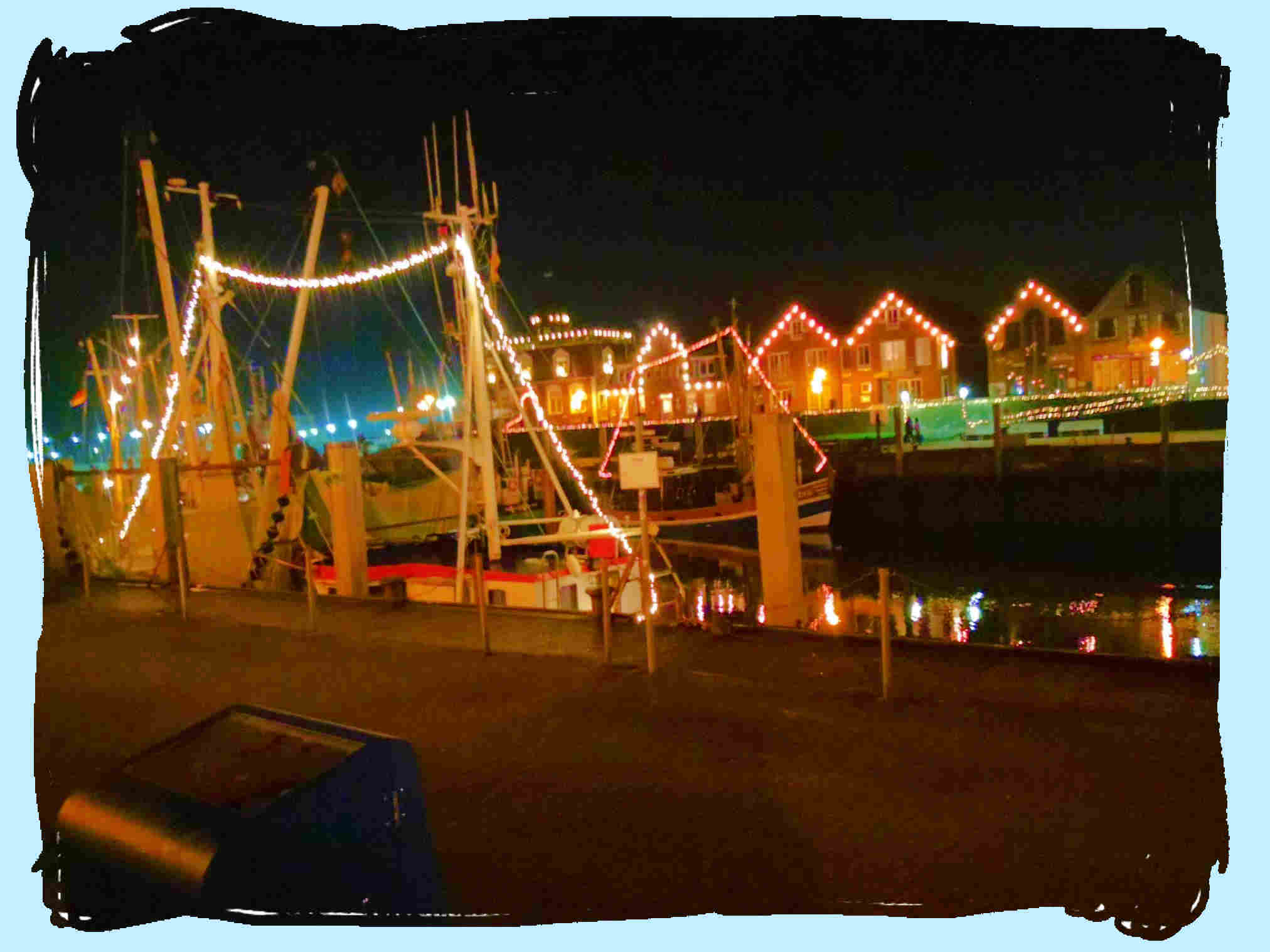 Hafen an Weihnachten K